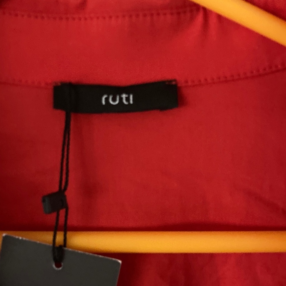 Scarlet Popover Poplin Blouse Ruti NWT - Picture 3 of 8